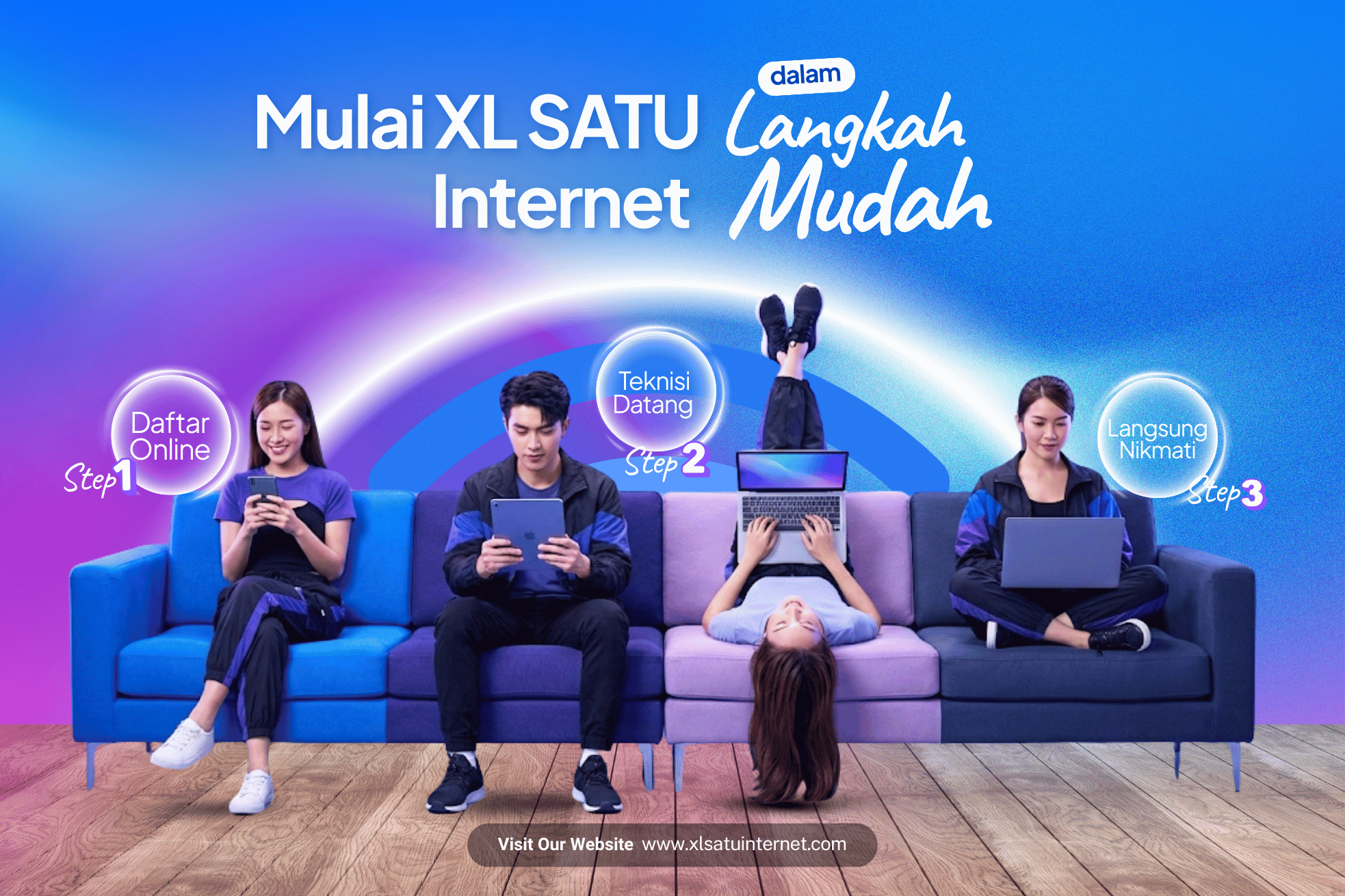 Cara Berlangganan XL SATU Internet